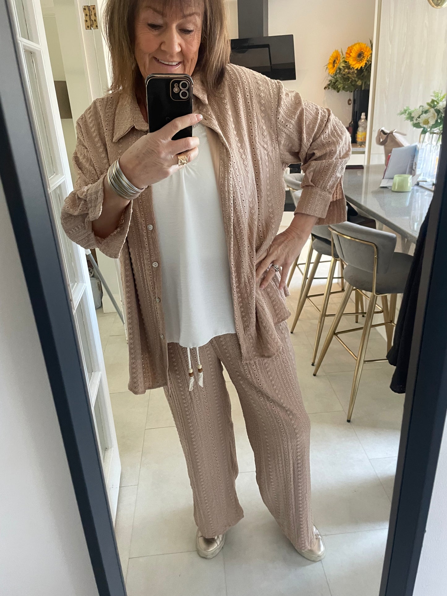 Textured Spring Co-ord