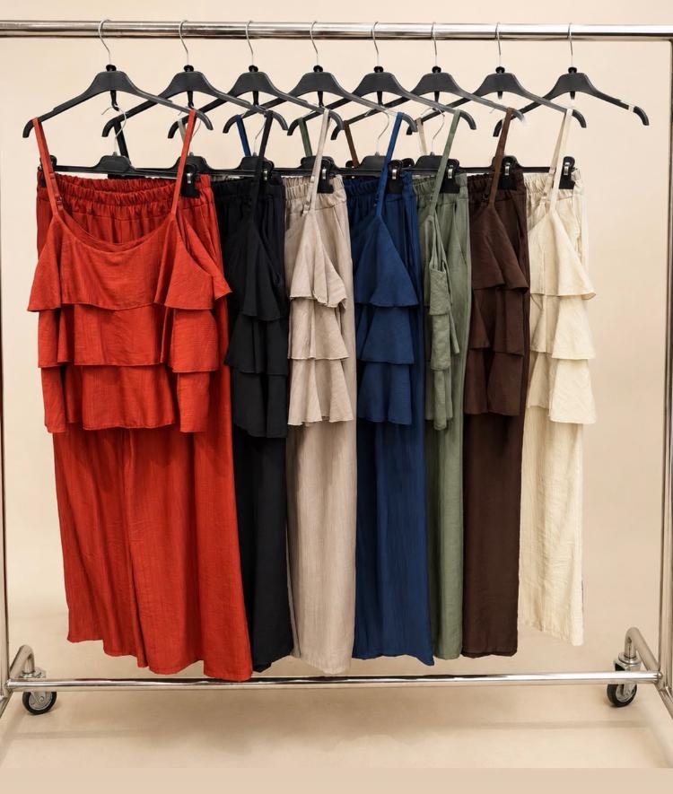 Tiered Ruffle Co-Ord