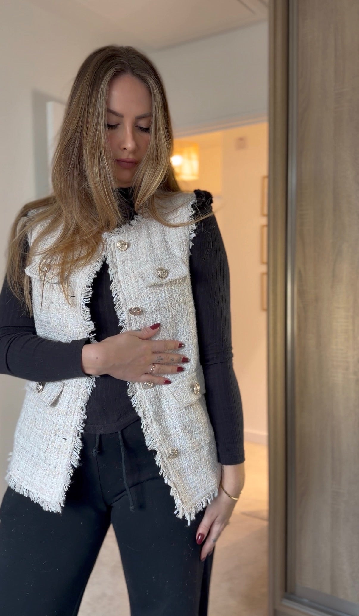 Tweed waistcoat