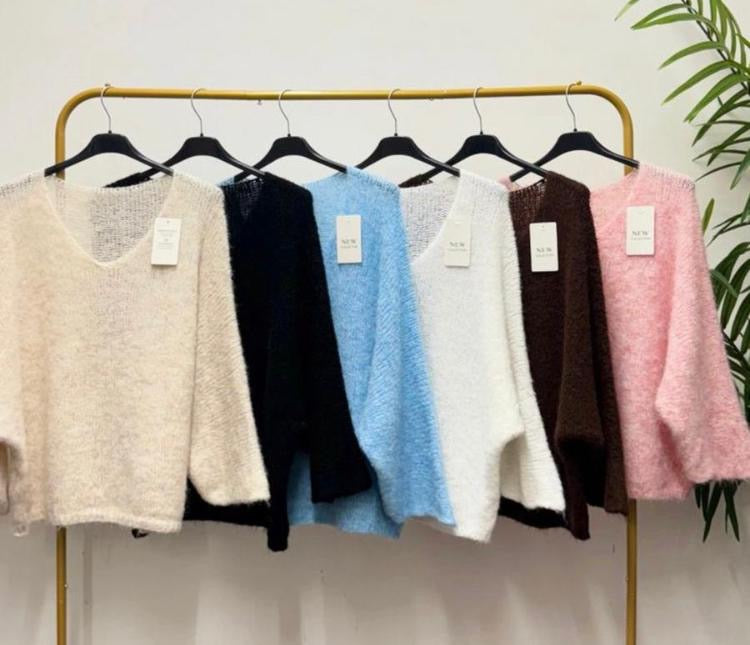 Soft Spring vneck jumper