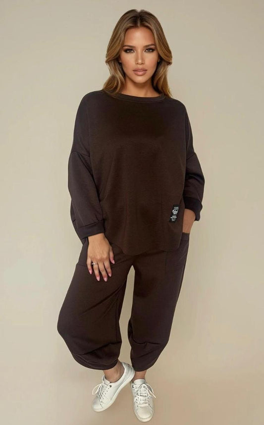 Easy Onesize Crop Tracksuit