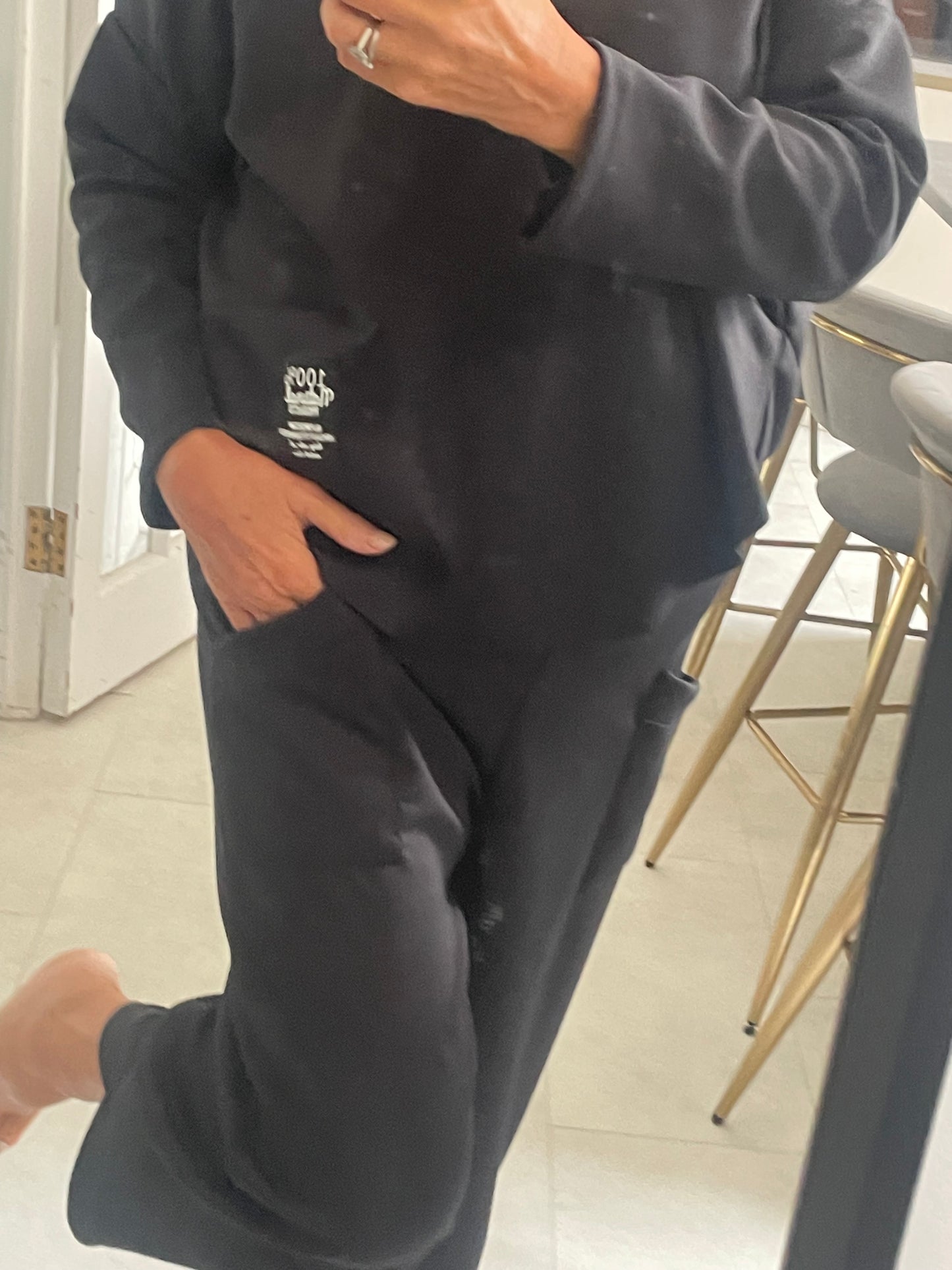 Easy Onesize Crop Tracksuit