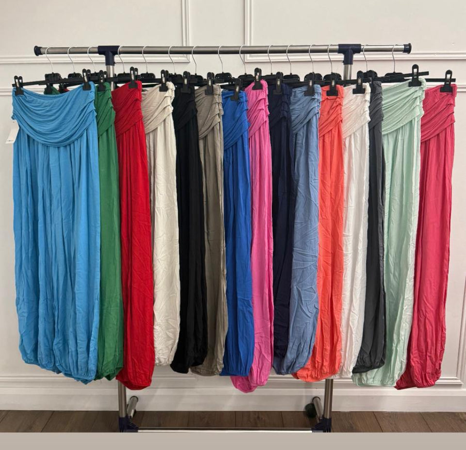 Pullon harem trousers
