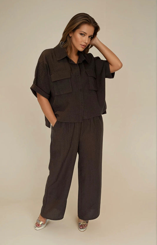 Boxy Shirt Co-ord