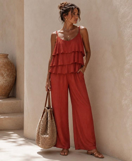 Tiered Ruffle Co-Ord
