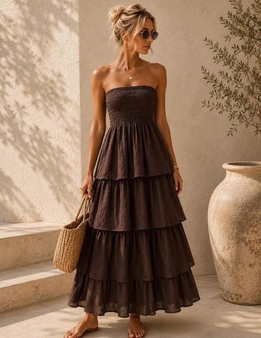Tiered ruffle Dress