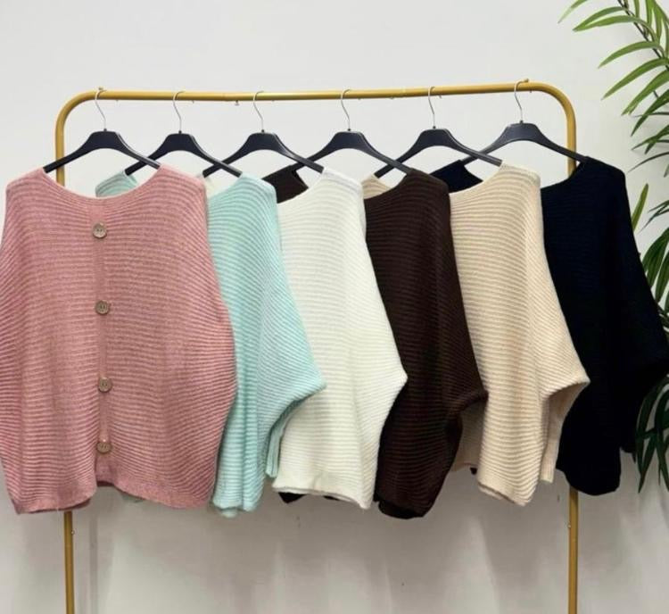 Button back Spring jumper