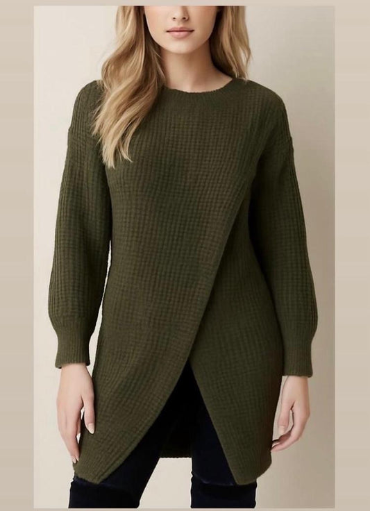 Crossover longline jumper