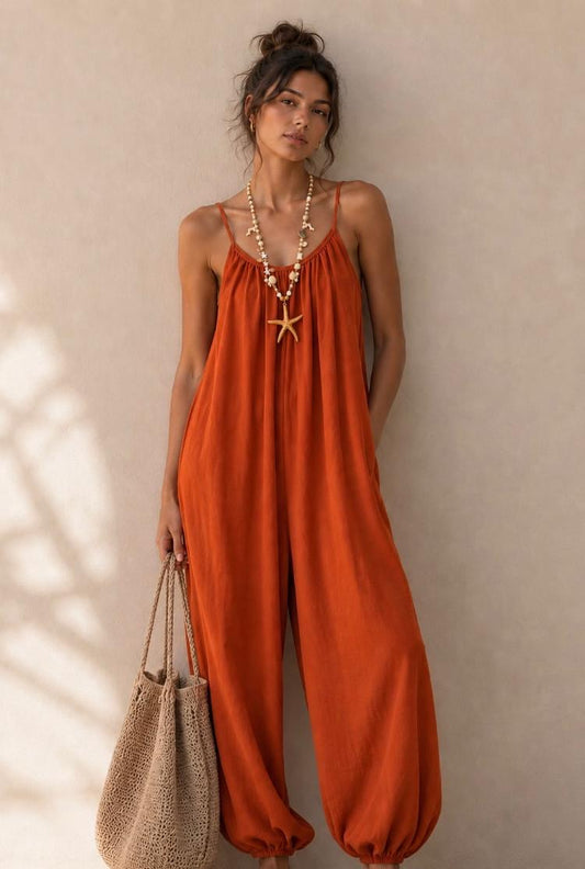Harem boho jumpsuit