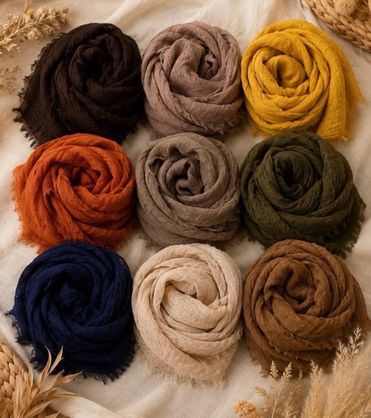 Muslin scarf