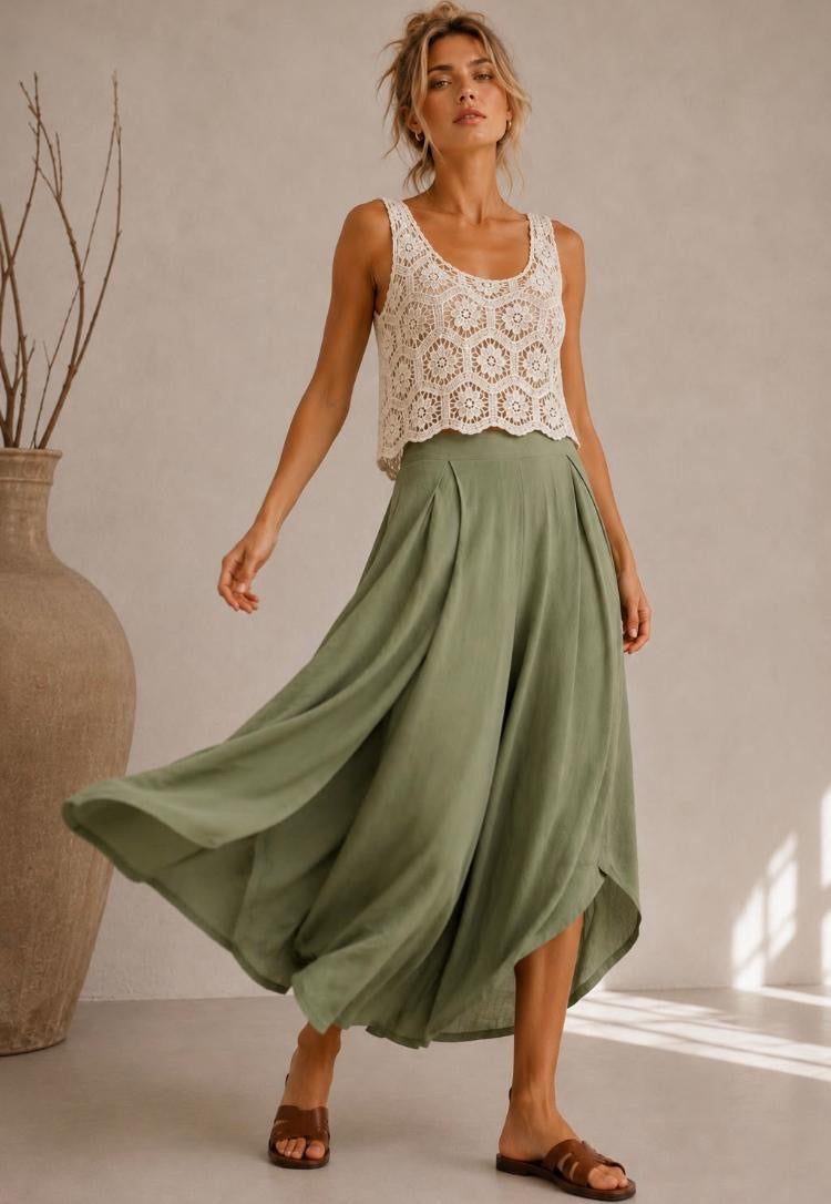 Cotton Crochet top