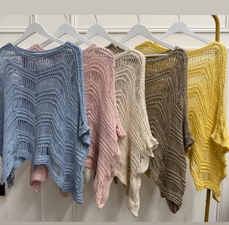 Crochet wave top