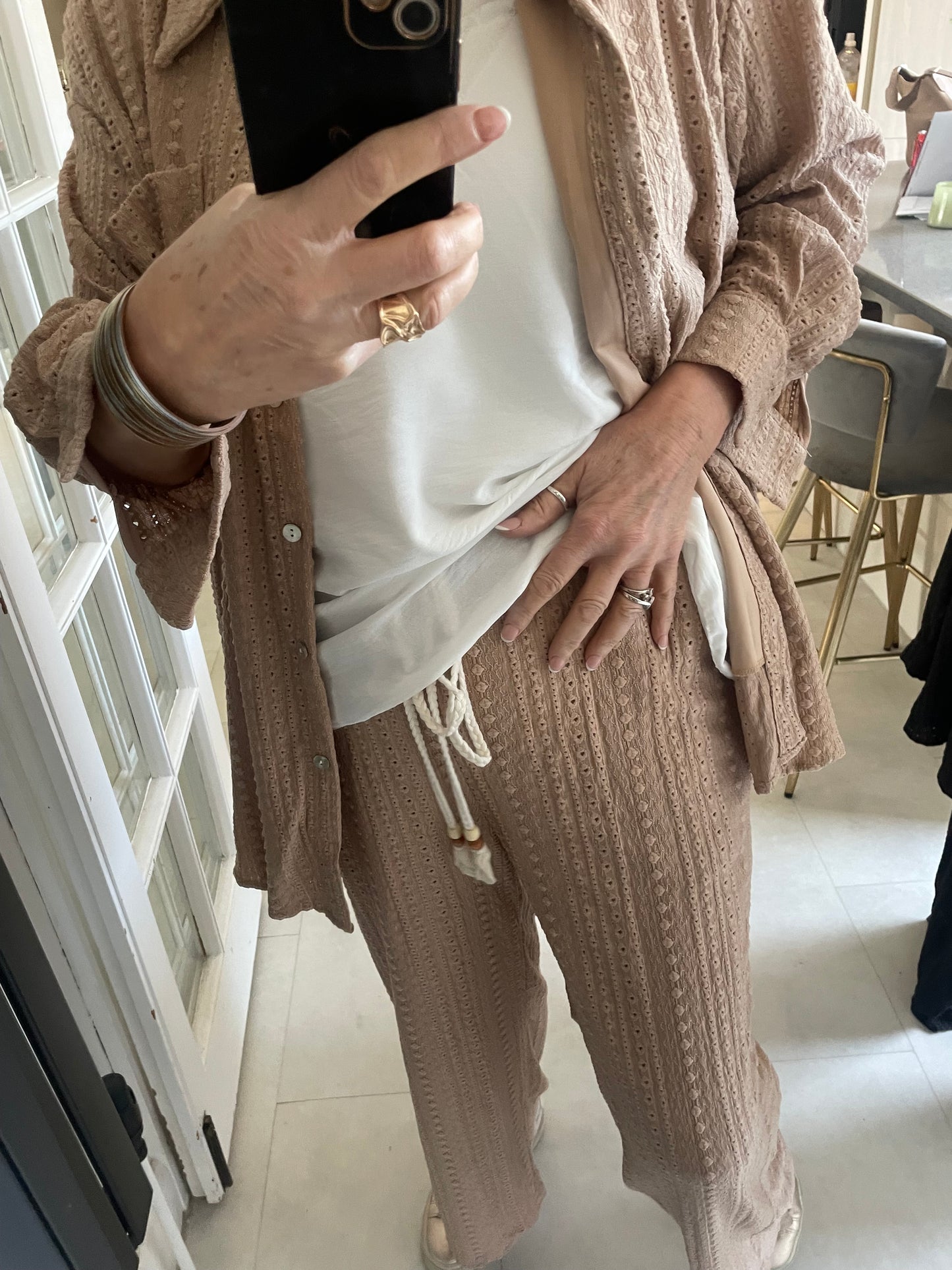 Textured Spring Co-ord