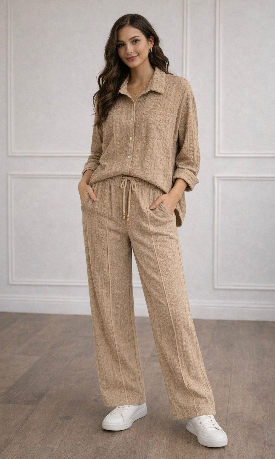 Textured Spring Co-ord
