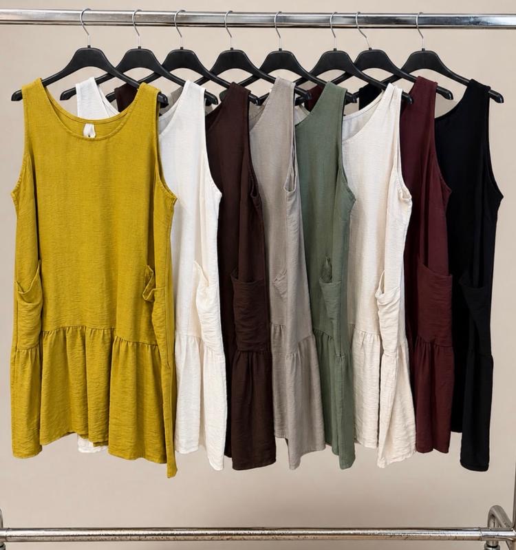 Casual Pocket Dress