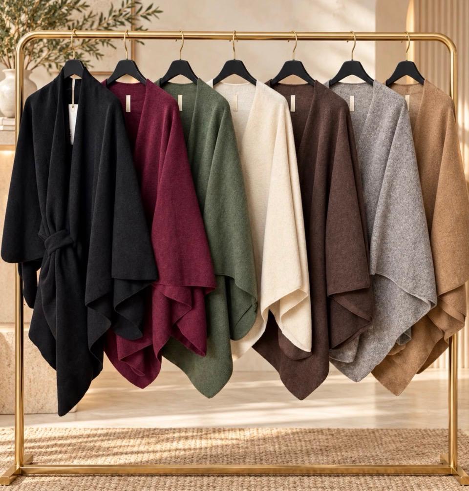 Onesize wool knot wrap